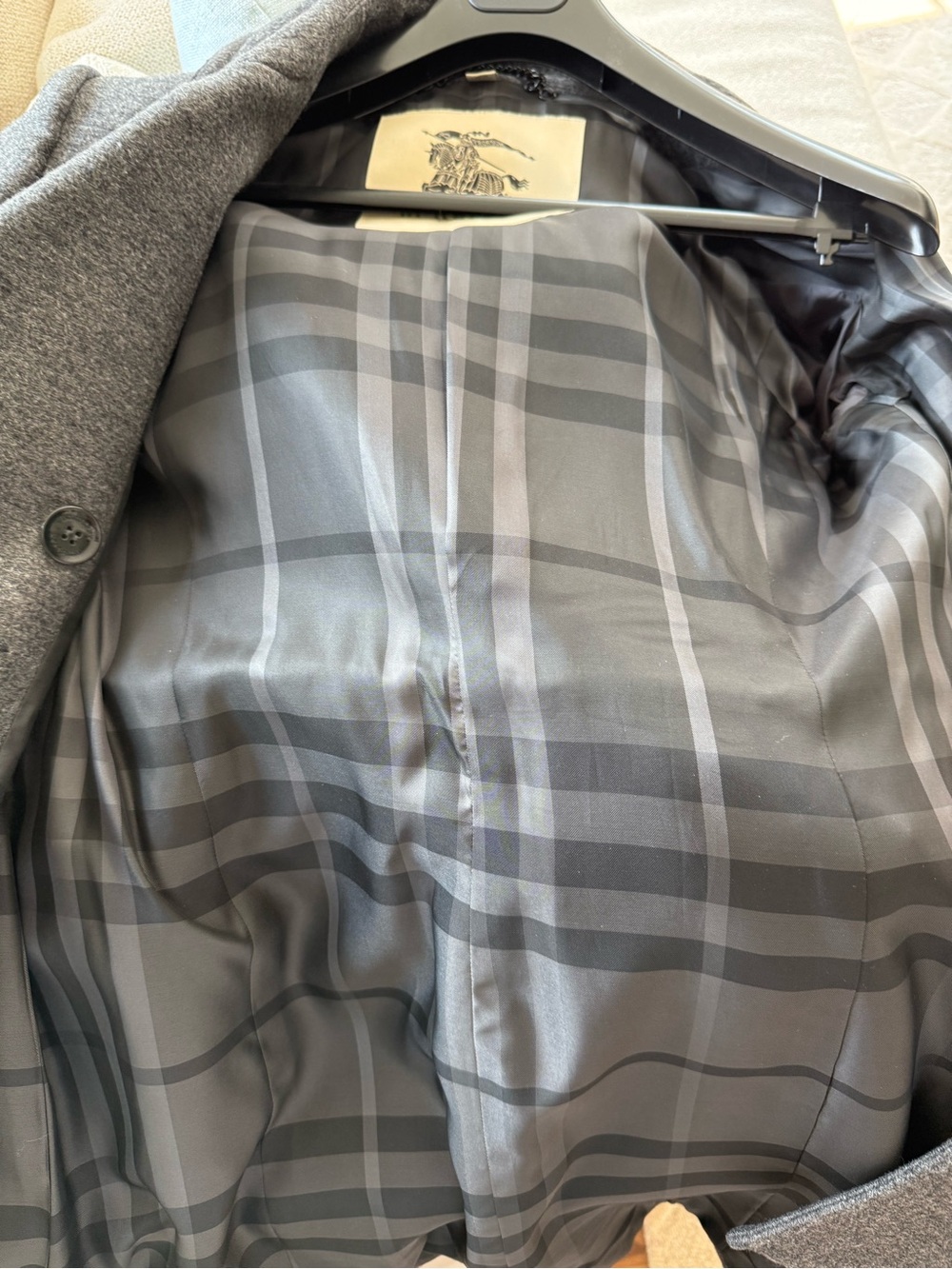 NWOT Burberry Wool Coat - Picture 8 of 10
